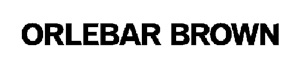 Orlebar Brown company Logo